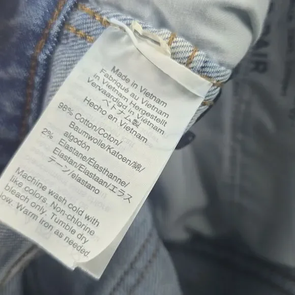 Madewell Blue Cropped Jeans - Picture 12 of 14